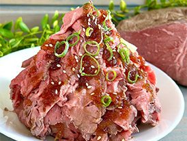ローストビーフ丼